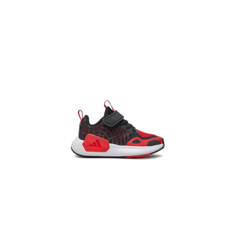 Chlapčenská rekreačná obuv ADIDAS Spider Runner K core black red cloud white 1