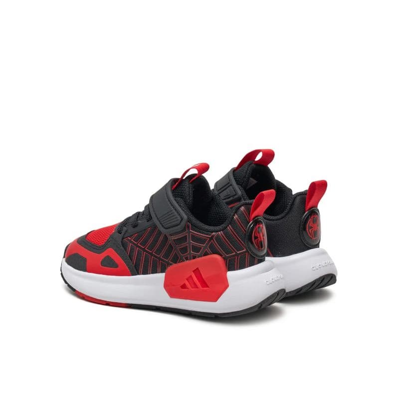 Chlapčenská rekreačná obuv ADIDAS Spider Runner K core black red cloud white 4