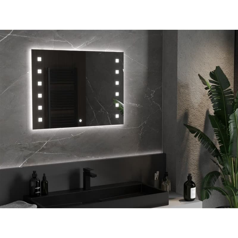 MEXEN - Ner zrkadlo s osvetlením 80 x 60, LED 600 9809-080-060-611-00 2