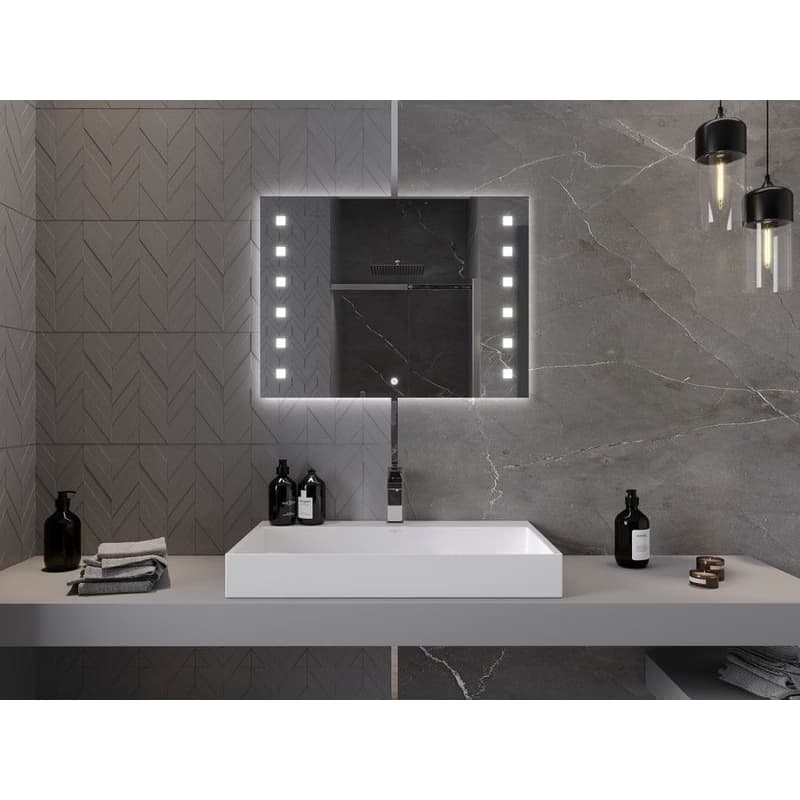 MEXEN - Ner zrkadlo s osvetlením 80 x 60, LED 600 9809-080-060-611-00 4