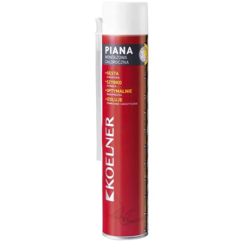 Koelner Celoročná polyuretánová pena 660ml 1