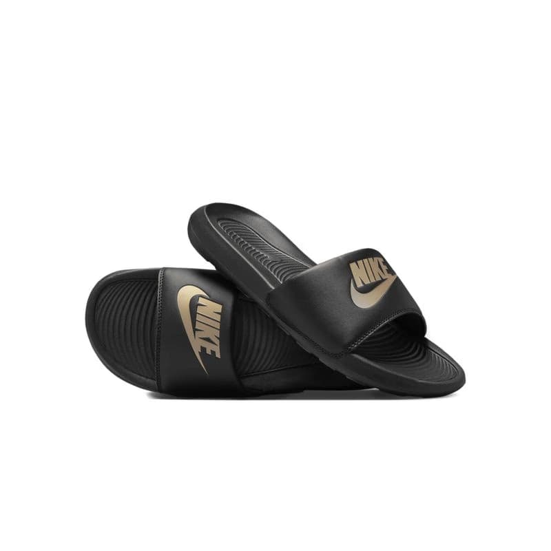 Dámske šlapky (plážová obuv) NIKE Victori One black black metallic red bronze 4