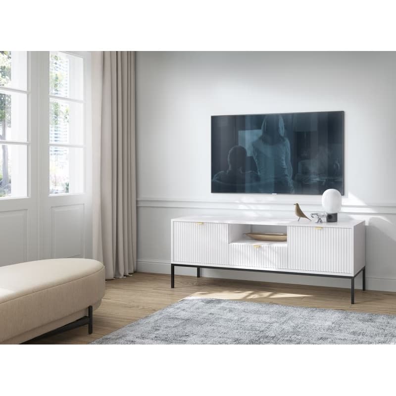 ArtPS TV stolík MONA RTV-154 | biela 5