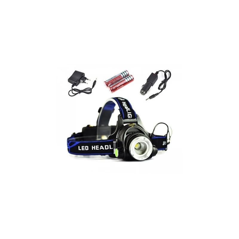 AKU čelovka Bailong BL-6699, ľad typu CREE XML + dobíjací set 6