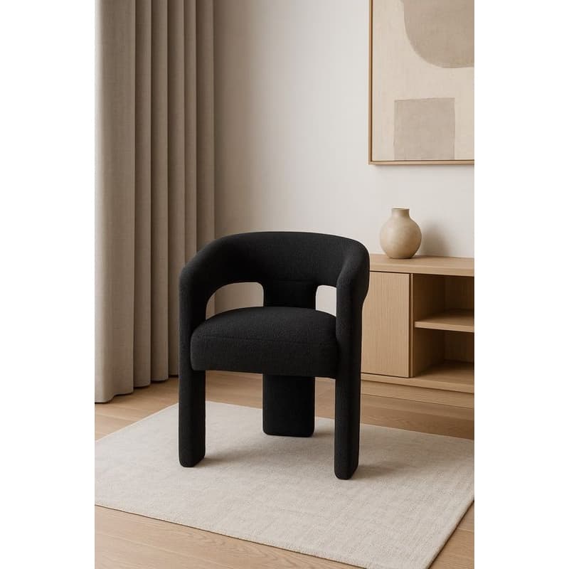 Leith LET71BLK Tapetovaná stolička 1