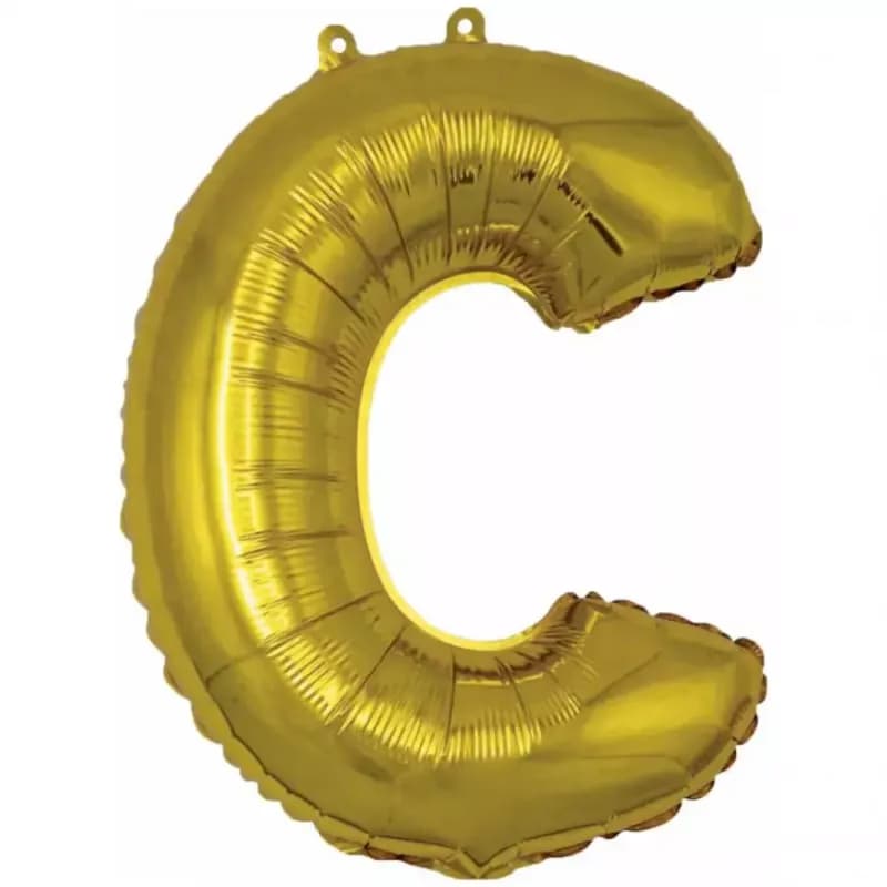 Fóliový balón písmeno C My Party 30cm 1