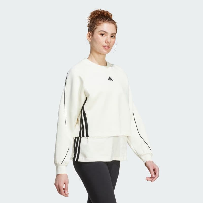 Dámska mikina ADIDAS W STADIUM SWT OWHITE BLACK 2