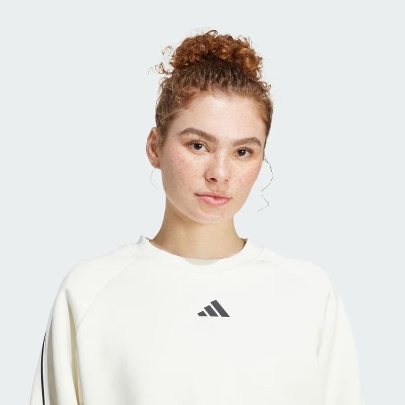 Dámska mikina ADIDAS W STADIUM SWT OWHITE BLACK 4
