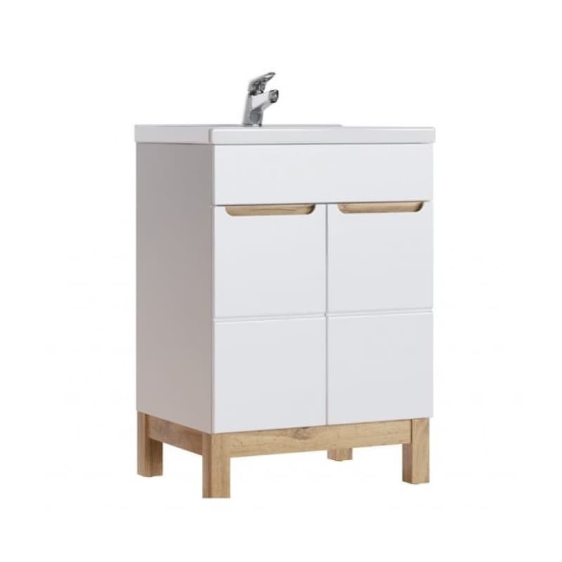 ArtCom Keramické umývadlo CFP 9060 | biely lesk 60 cm 3