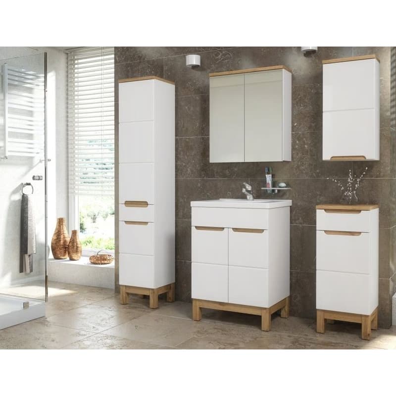 ArtCom Keramické umývadlo CFP 9060 | biely lesk 60 cm 4