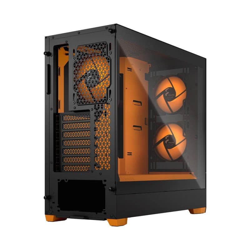 Fractal Design Pop Air RGB Orange Core TG Clear Tint/Midi Tower/Transpar. 3