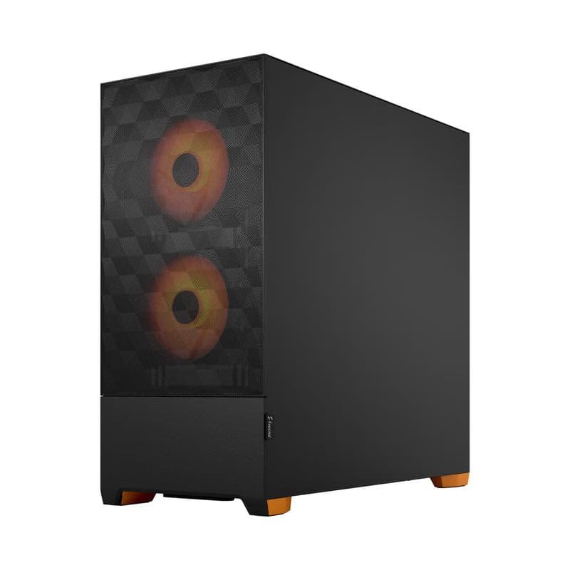Fractal Design Pop Air RGB Orange Core TG Clear Tint/Midi Tower/Transpar. 4