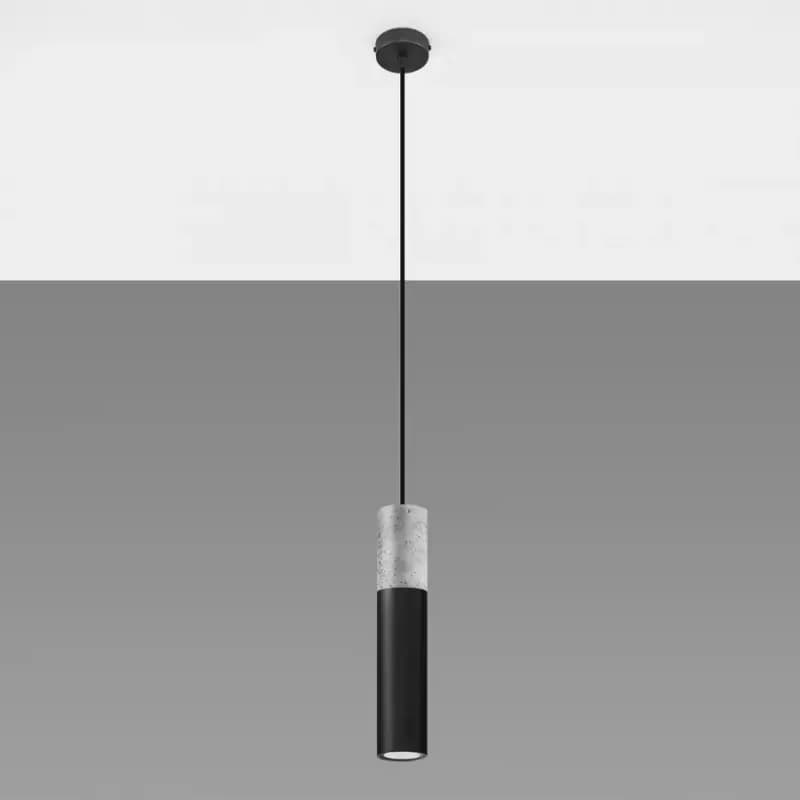 Závesná lampa Pennala 1 čierna