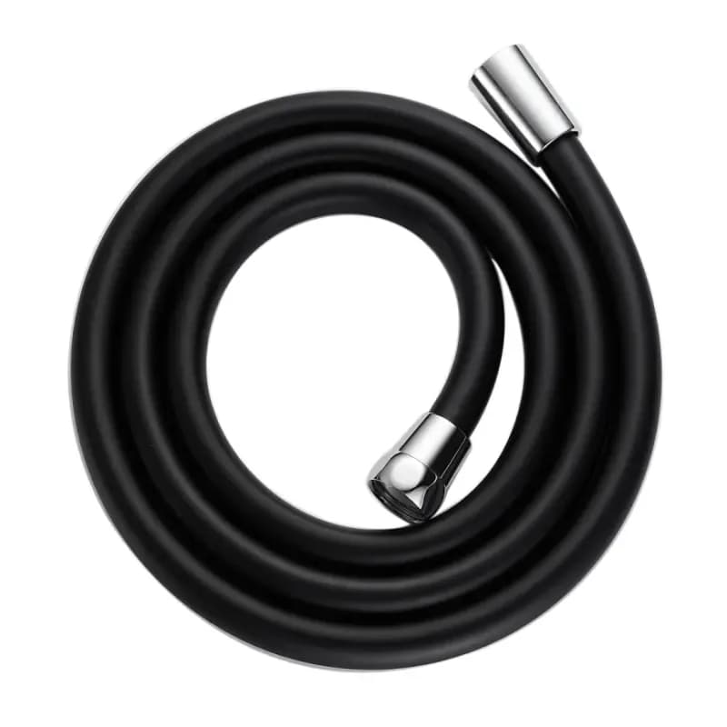 Sprchová hadica silikónová Fit Black 150 cm čierna
