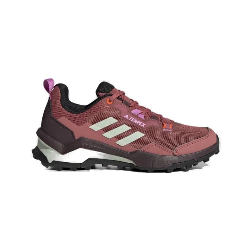 Dámska nízka turistická obuv ADIDAS Terrex AX4 wonder red linen green pulse lilac 2