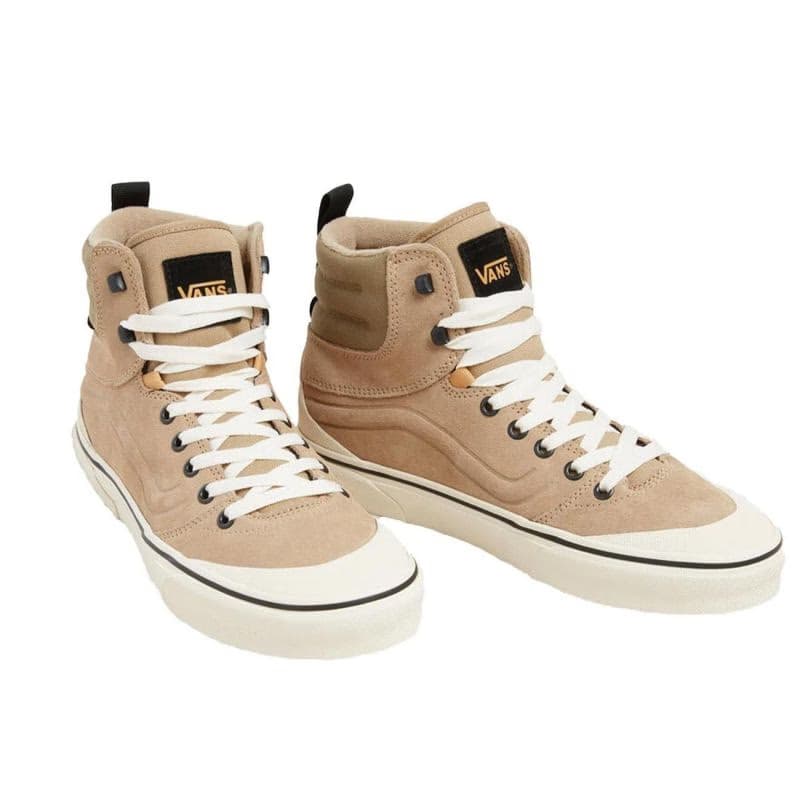 Pánska vychádzková obuv VANS MN Ashwood HI (Suede Canvas) khaki marsmallow 5