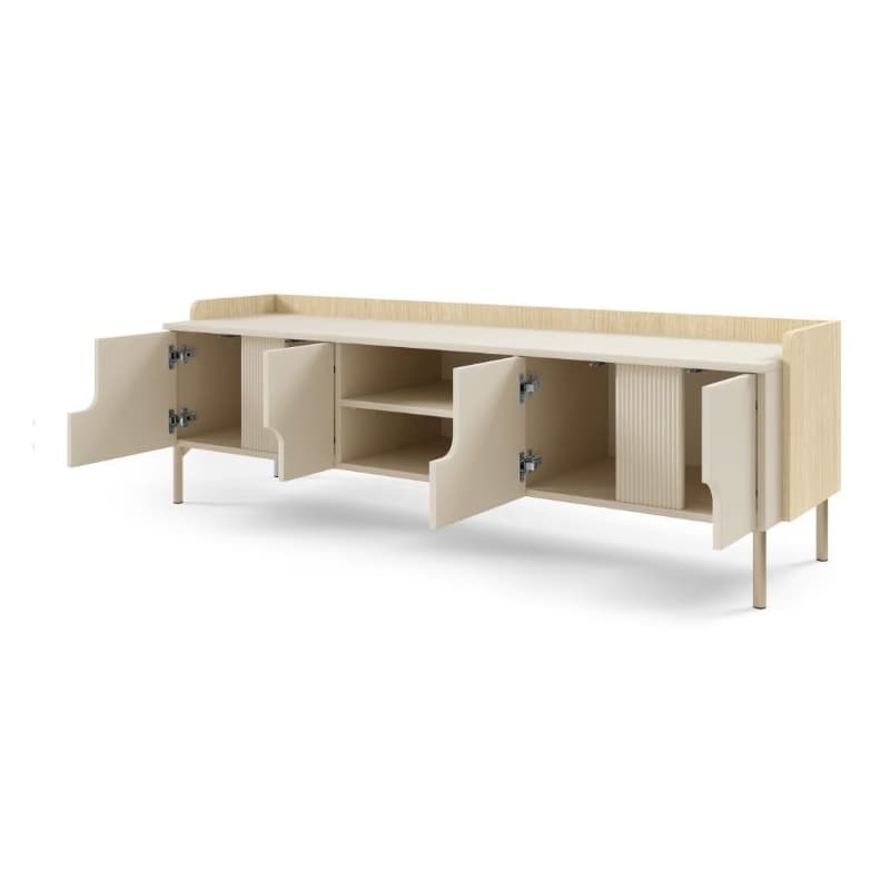 Meblar TV stolík POSITANO P10 | dub Mavelie / macadamia 4