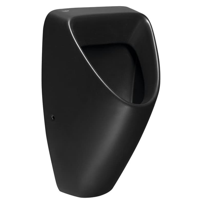 SAPHO - SCHWARN BLACK keramický urinál, zadný prívod, zadný odpad, čierna mat 201.701.6 1