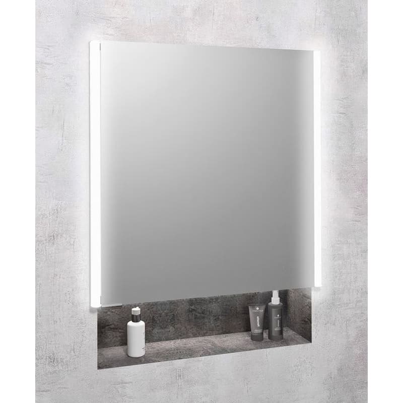 SAPHO - INTEGRA zápustná galérka s LED osvetlením, 65x70cm, ľavá/pravá IN065 1