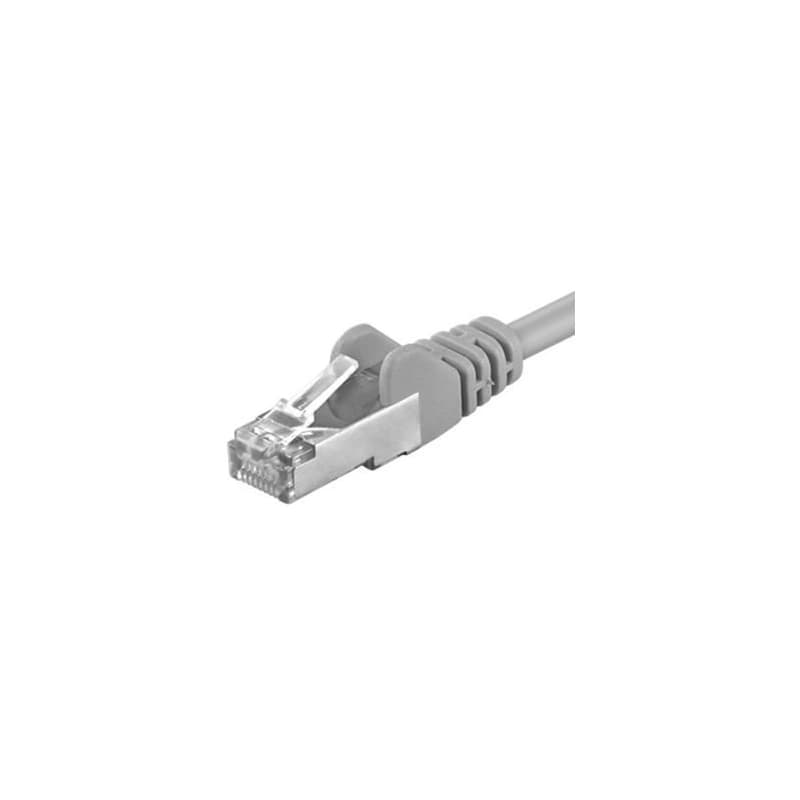 Premiumcord Patch kábel CAT 6a S-FTP, RJ45-RJ45, LSOH, AWG 26/7 1m šedá 1