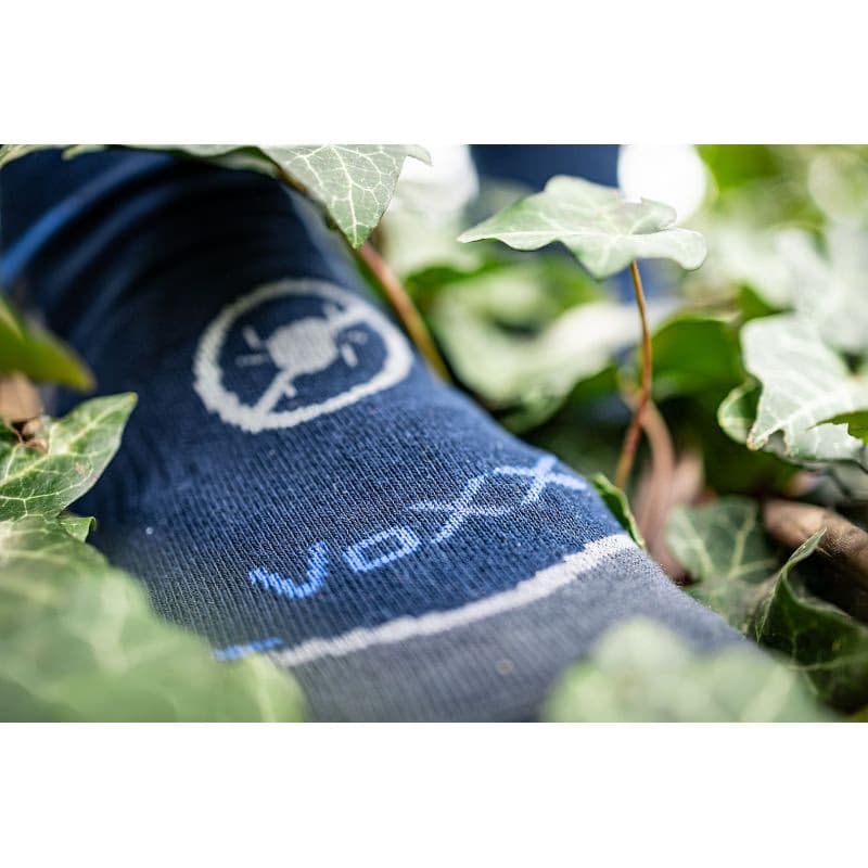 Turistické ponožky VOXX 1 PACK-Optifan 03-Blue dark 4