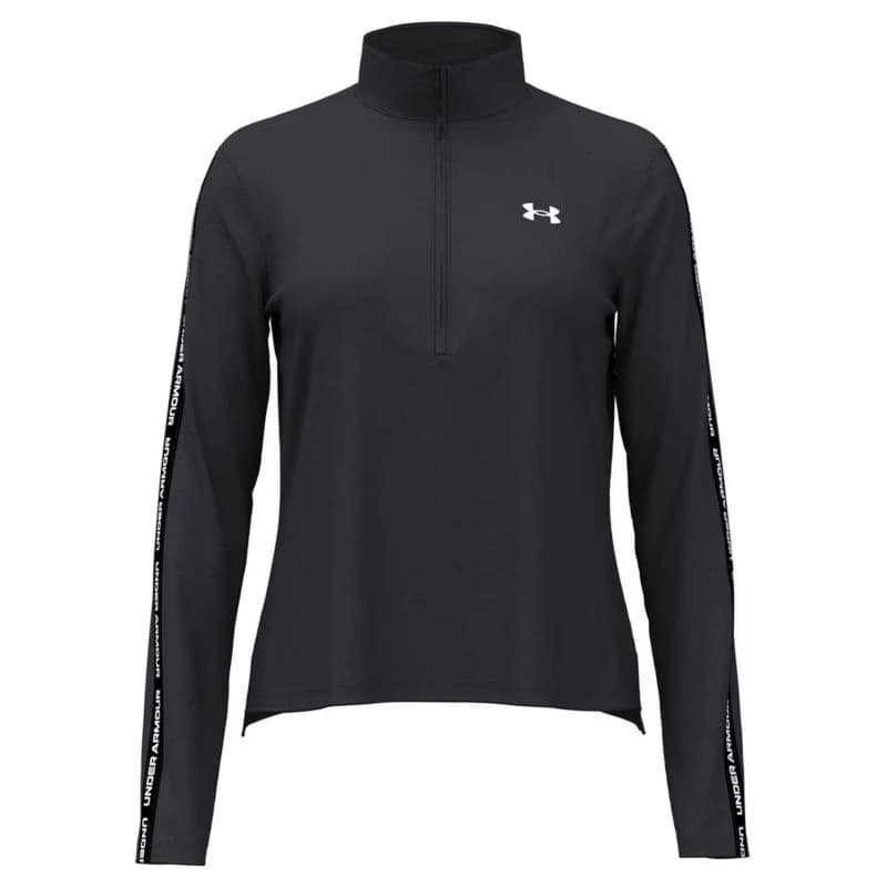 Dámska tréningová mikina s 1 2 zipsom UNDER ARMOUR UA Tech WM Tape Half Zip-BLK 2