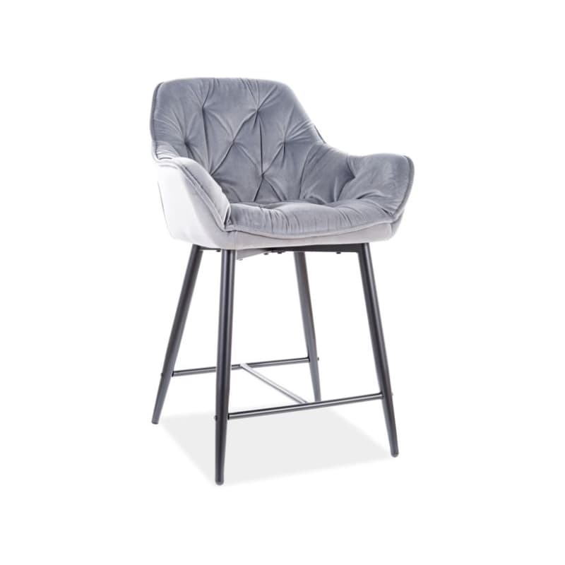 Signal Barová stolička CHERRY H-2 Velvet | sivá 2