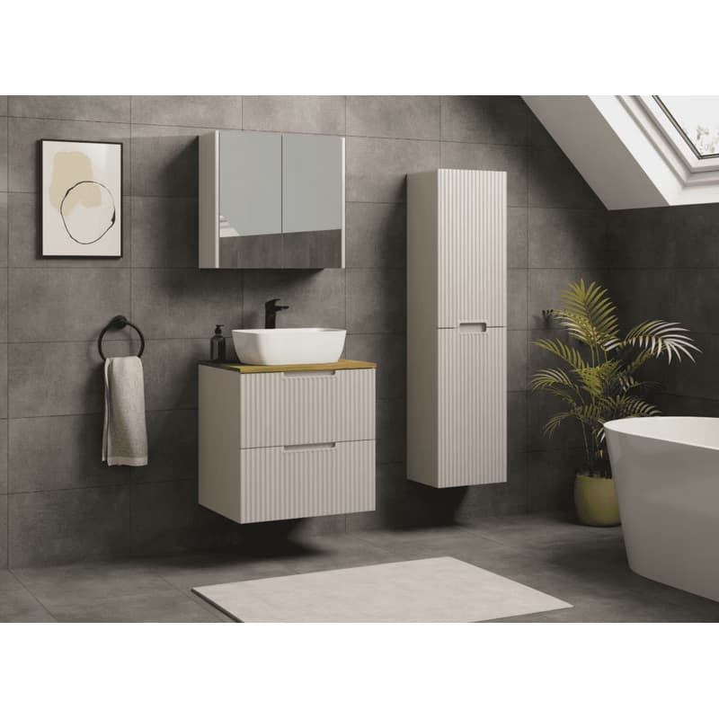 Elvisia Skrinka pod umývadlo VENA cashmere | 60 cm 3