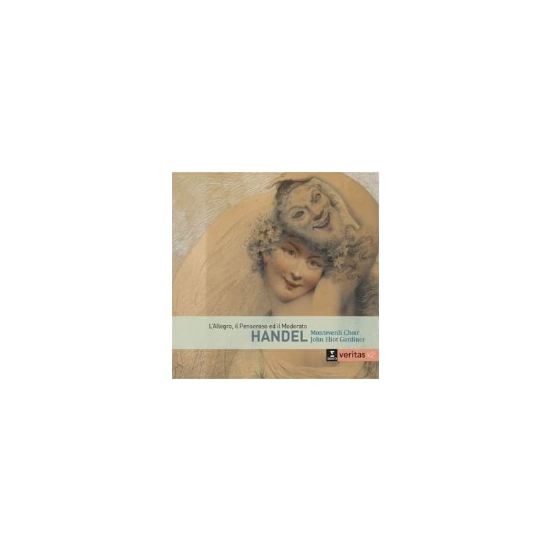 CD - KWELLA / MCLAUGHLIN / VARCOE / MONTEVERDI CHOIR / ENGLISH BAROQUE SOLOISTS / JOHN ELIOT GARDINER - HANDEL: L'ALLEGRO, IL PENSEROSO ED IL MODERATO