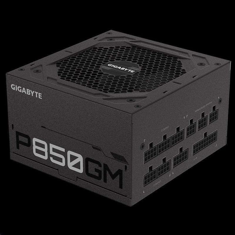 GIGABYTE zdroj P850GM, 850W, 80plus gold, modular, 120mm fan 3