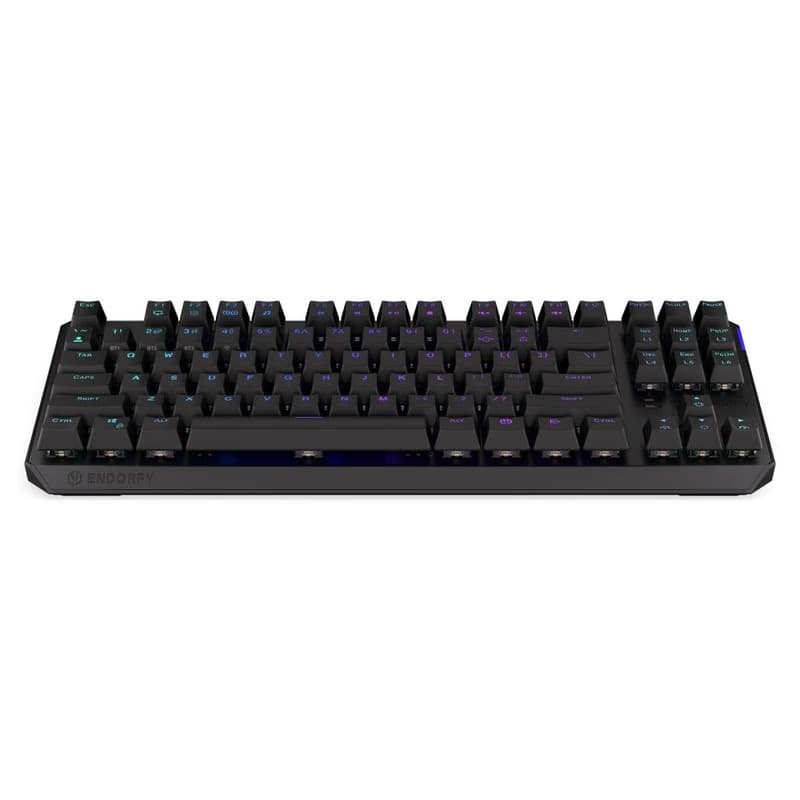 Endorfy herná klávesnica Thock TKL Wireless Red/ bezdrôtová / USB / red switch / mechanická / US layout / čierna RGB 3