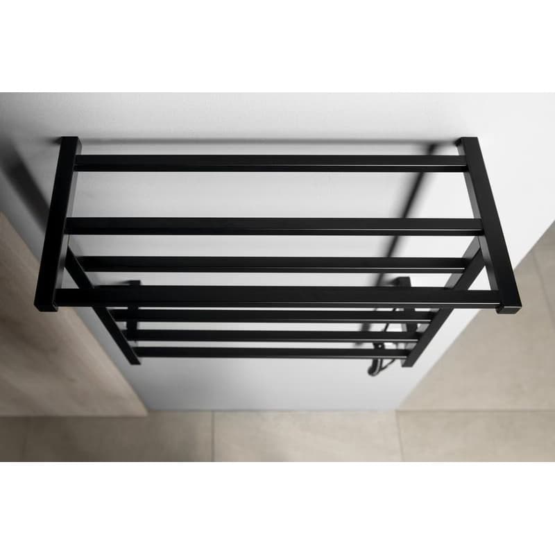 SAPHO - ELZOR elektrický sušiak uterákov 500x470 60 W, čierna mat EB510 5