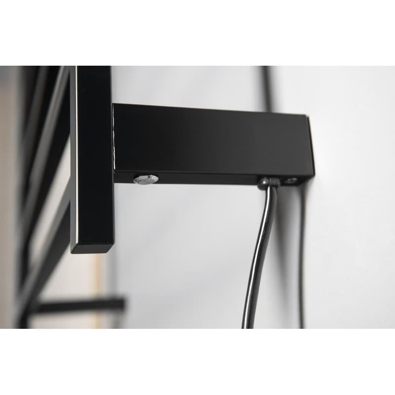SAPHO - ELZOR elektrický sušiak uterákov 500x470 60 W, čierna mat EB510 6