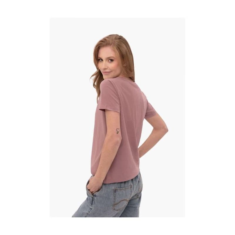 Dámske tričko s krátkym rukávom VOLCANO QUEEN-102-BEIGE 2
