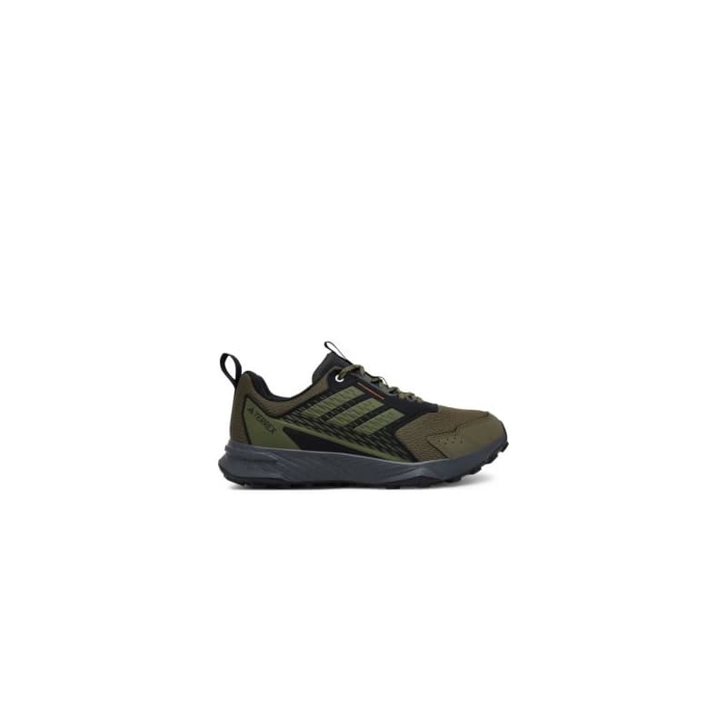 Pánska bežecká trailová obuv ADIDAS Terrex Tracefinder M olive strata olive strata semi impact orange 1