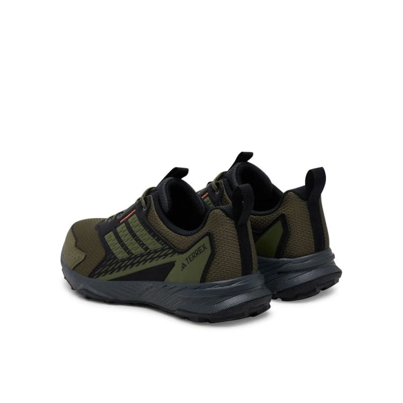 Pánska bežecká trailová obuv ADIDAS Terrex Tracefinder M olive strata olive strata semi impact orange 4