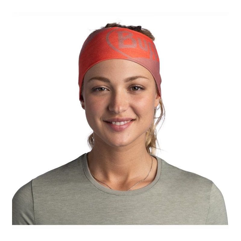 Čelenka BUFF COOLNET UV® WIDE HEADBAND ARTHY NECTARINE 2
