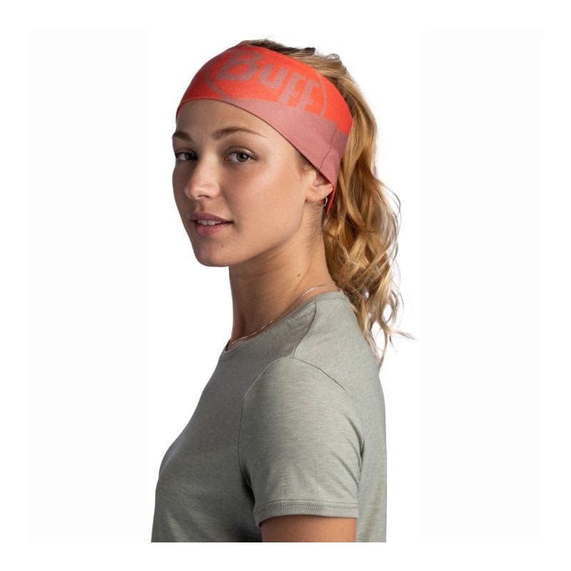 Čelenka BUFF COOLNET UV® WIDE HEADBAND ARTHY NECTARINE 3