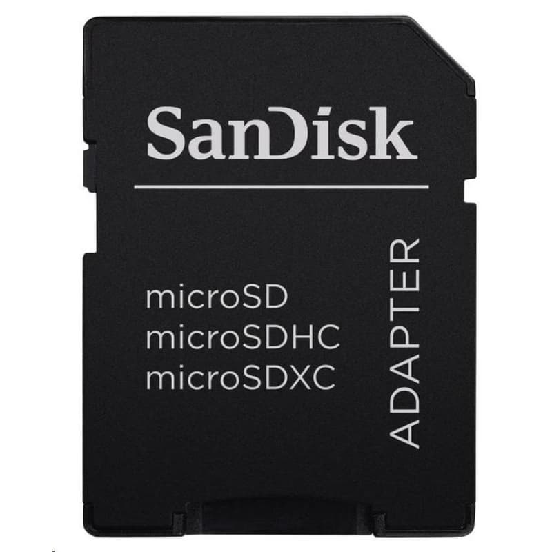 SanDisk MicroSDXC karta 32GB Ultra (120 MB/s, A1 Class 10 UHS-I, Android) + adaptér 2