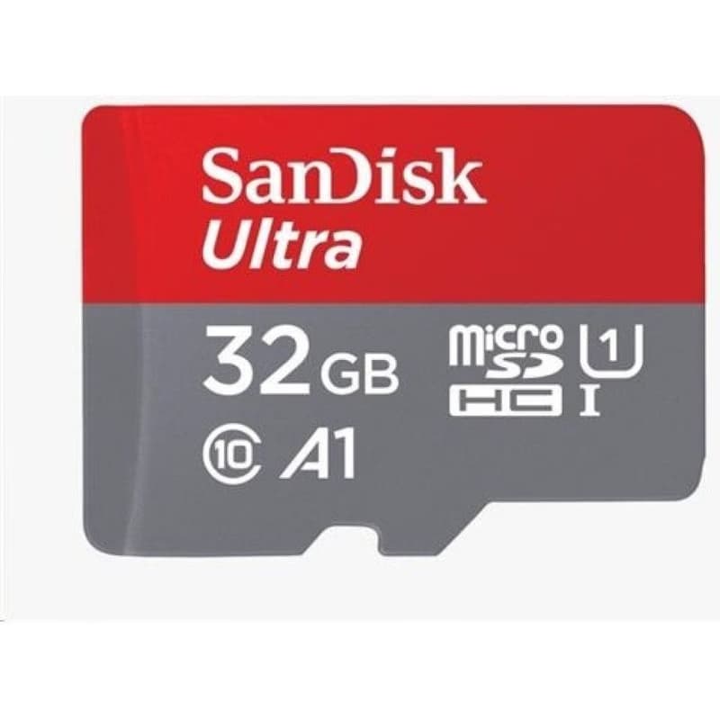 SanDisk MicroSDXC karta 32GB Ultra (120 MB/s, A1 Class 10 UHS-I, Android) + adaptér 3