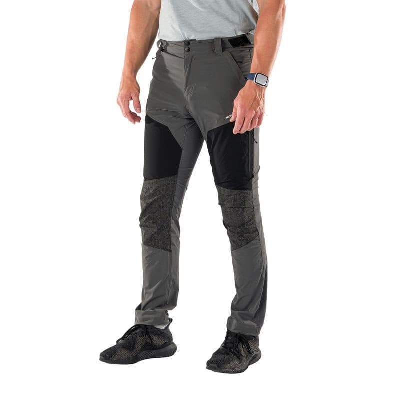 Pánske turistické nohavice NORTHFINDER SILVESTRE-411greyblack 2