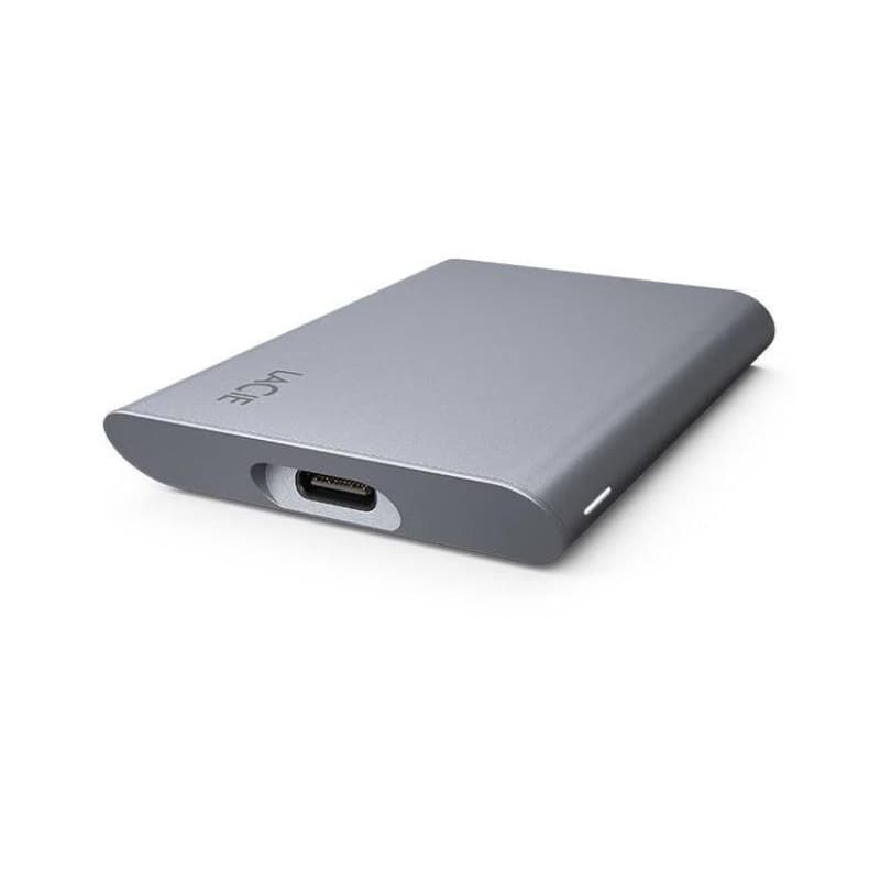 LACIE Mobile SSD 2TB Secure USB-C USB 3.0 Space Gray 1