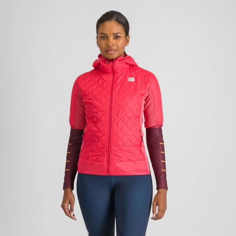 Dámska bežecká bunda SPORTFUL Rythmo w puffy, raspberry raspberry 2