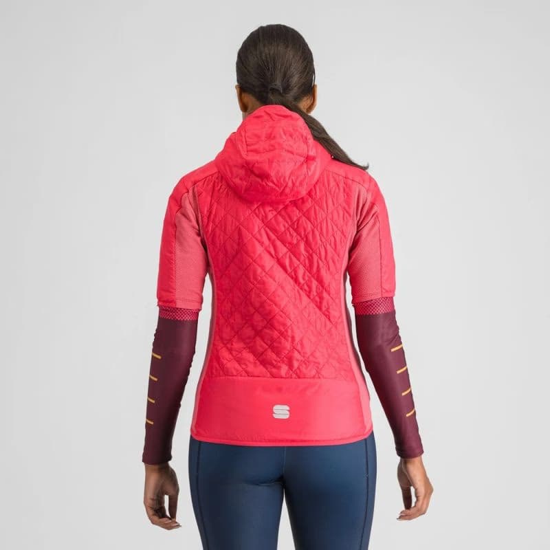 Dámska bežecká bunda SPORTFUL Rythmo w puffy, raspberry raspberry 3