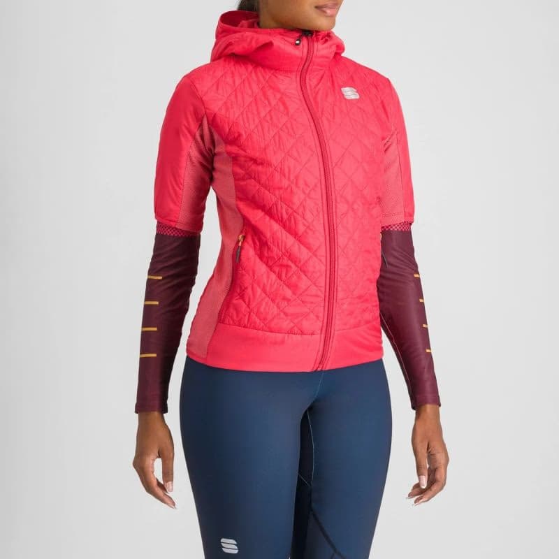 Dámska bežecká bunda SPORTFUL Rythmo w puffy, raspberry raspberry 4