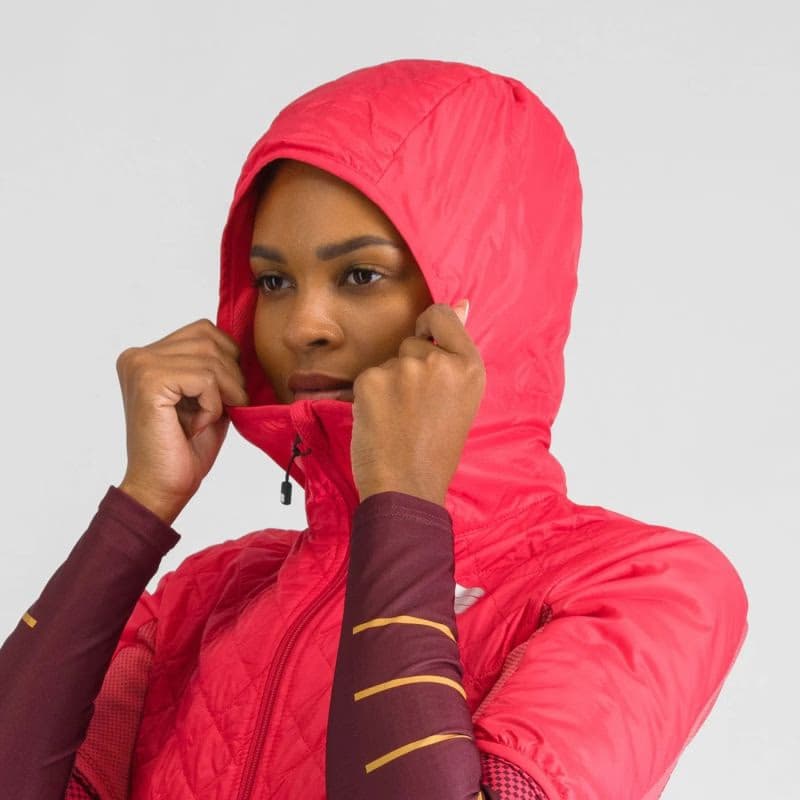 Dámska bežecká bunda SPORTFUL Rythmo w puffy, raspberry raspberry 5