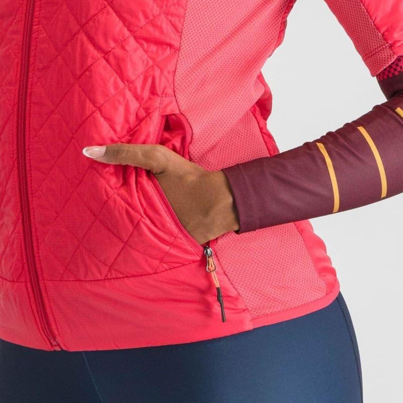 Dámska bežecká bunda SPORTFUL Rythmo w puffy, raspberry raspberry 6