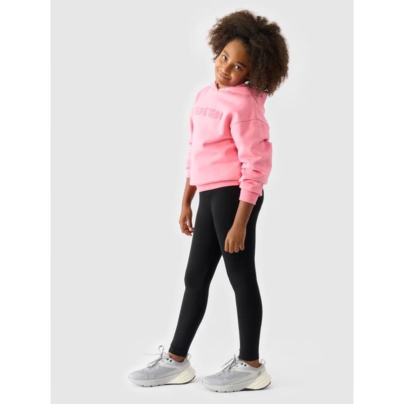 Dievčenské legíny 4F JUNIOR TIGHTS-JWMM00TTIGF178-20S-DEEP BLACK 3