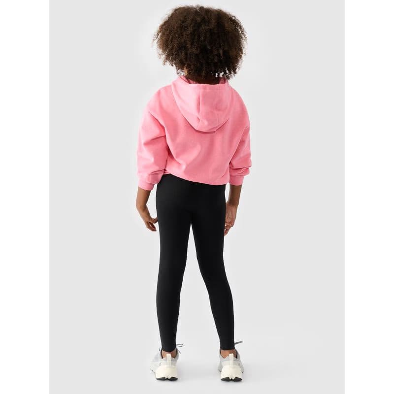 Dievčenské legíny 4F JUNIOR TIGHTS-JWMM00TTIGF178-20S-DEEP BLACK 4