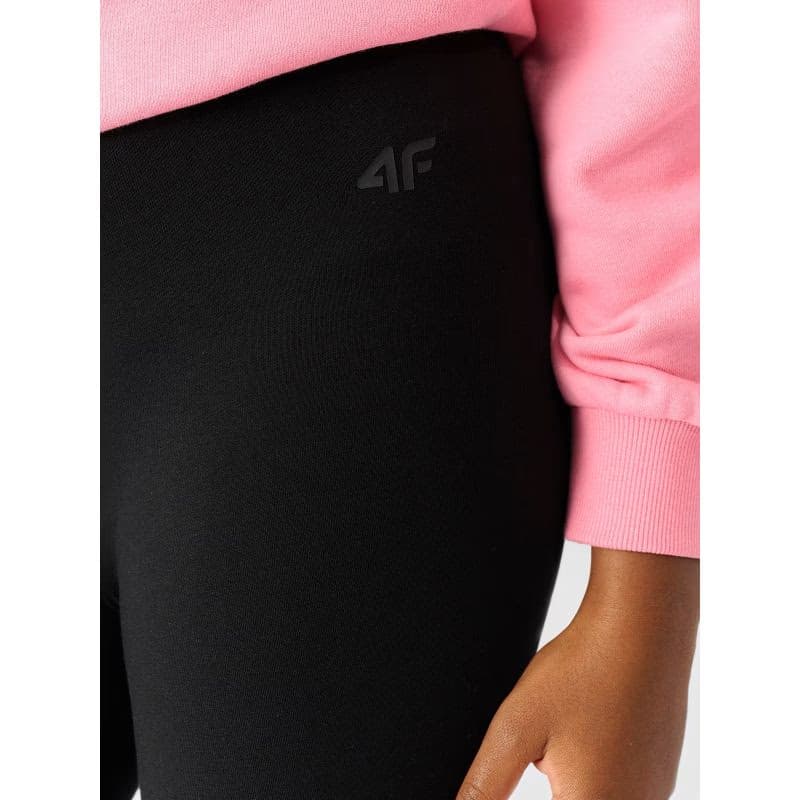 Dievčenské legíny 4F JUNIOR TIGHTS-JWMM00TTIGF178-20S-DEEP BLACK 5